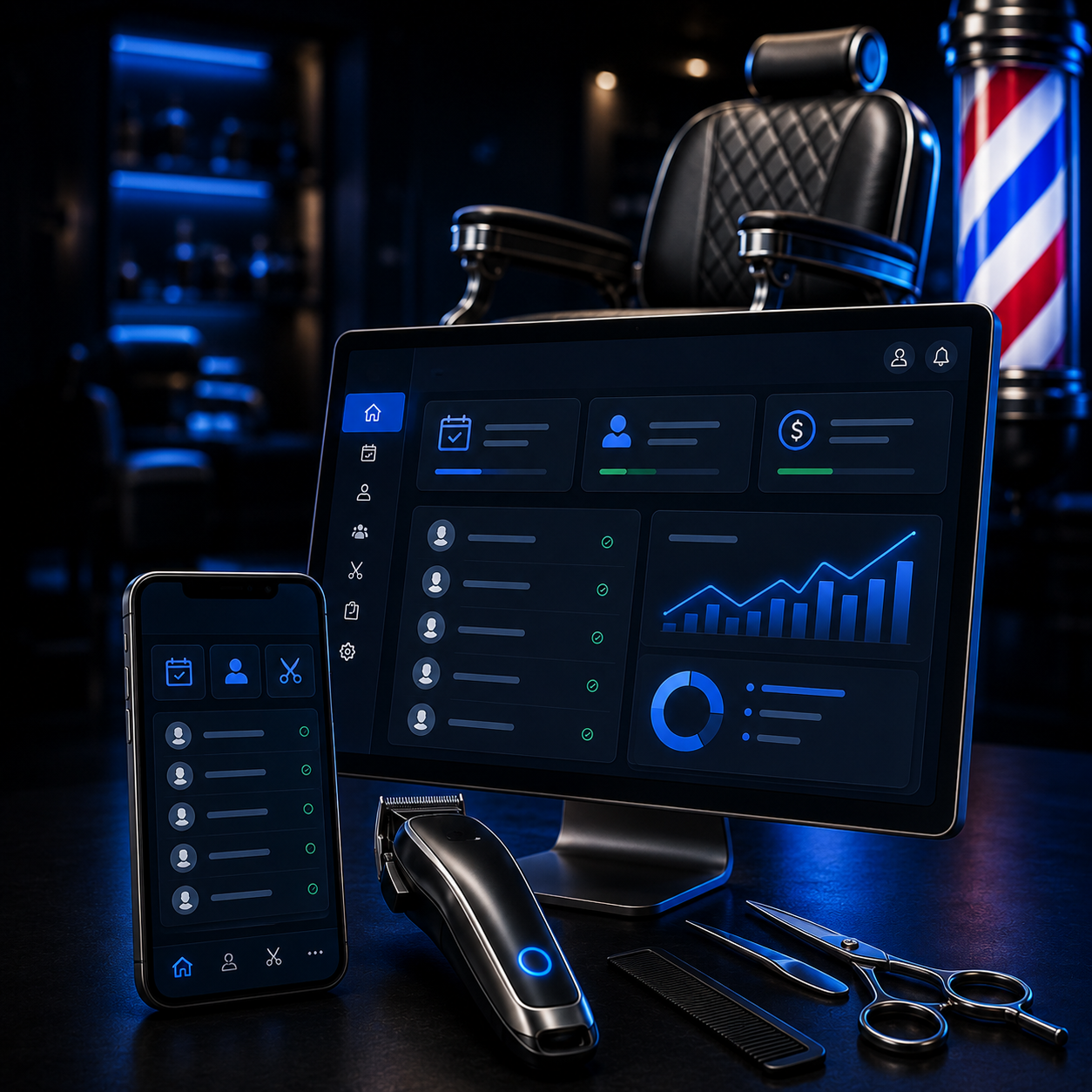 OZ-Barber - Sistema para Barbearias